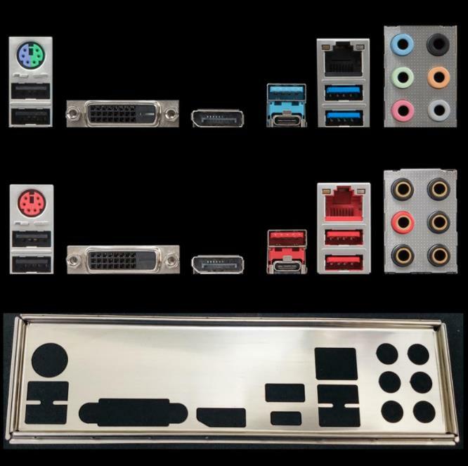 IO OEM   MSI B360-A PRO、B360 GAMING ARCTIC Backplate  I/O