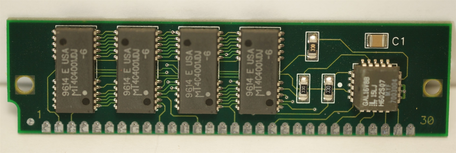 Viking Components 9001089 Memory RAM for Apple Macintosh , 2MB , MT4C4001JDJ-6