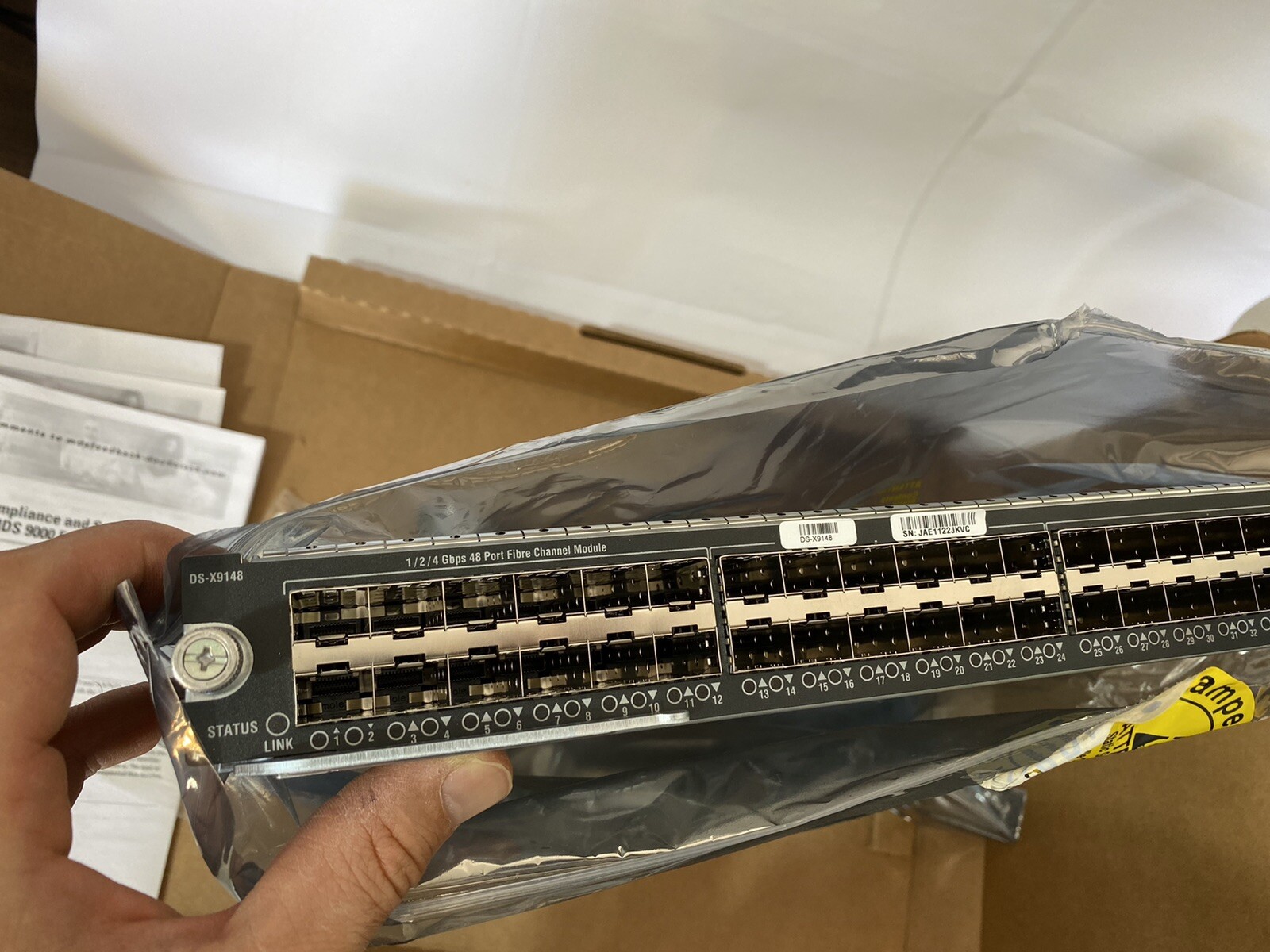 Cisco DS-X9148 48-Port 8Gb Fibre Channel Switch Module for MDS 9500 – DS-X9148-9