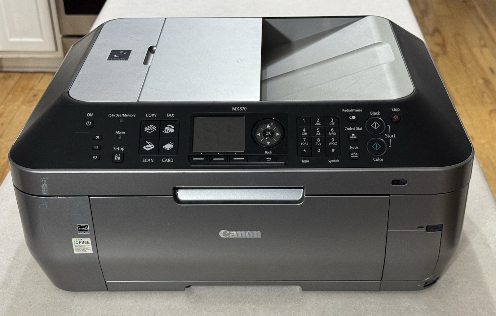 Canon PIXMA MX870 Wireless Office All-in-One Inkjet Printer