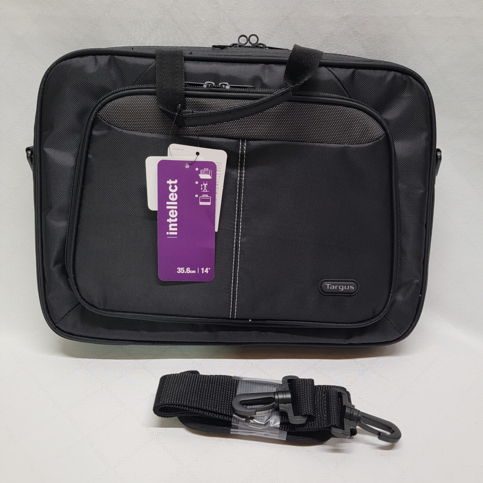 Targus 14" Intellect Computer Bag Topload Black w/ ID TBT260-92 Computer Bag