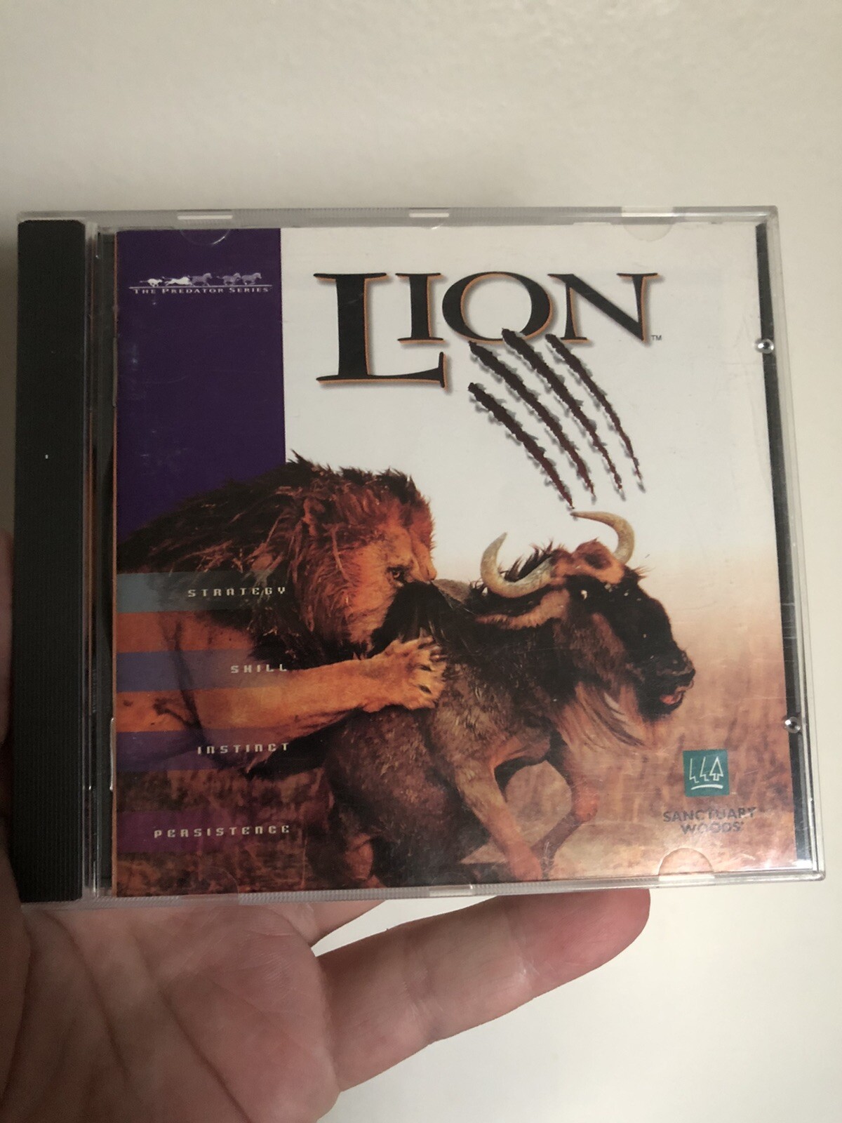 LION A WILDLIFE  SIMULATION PC CD-ROM Lion Pc Game