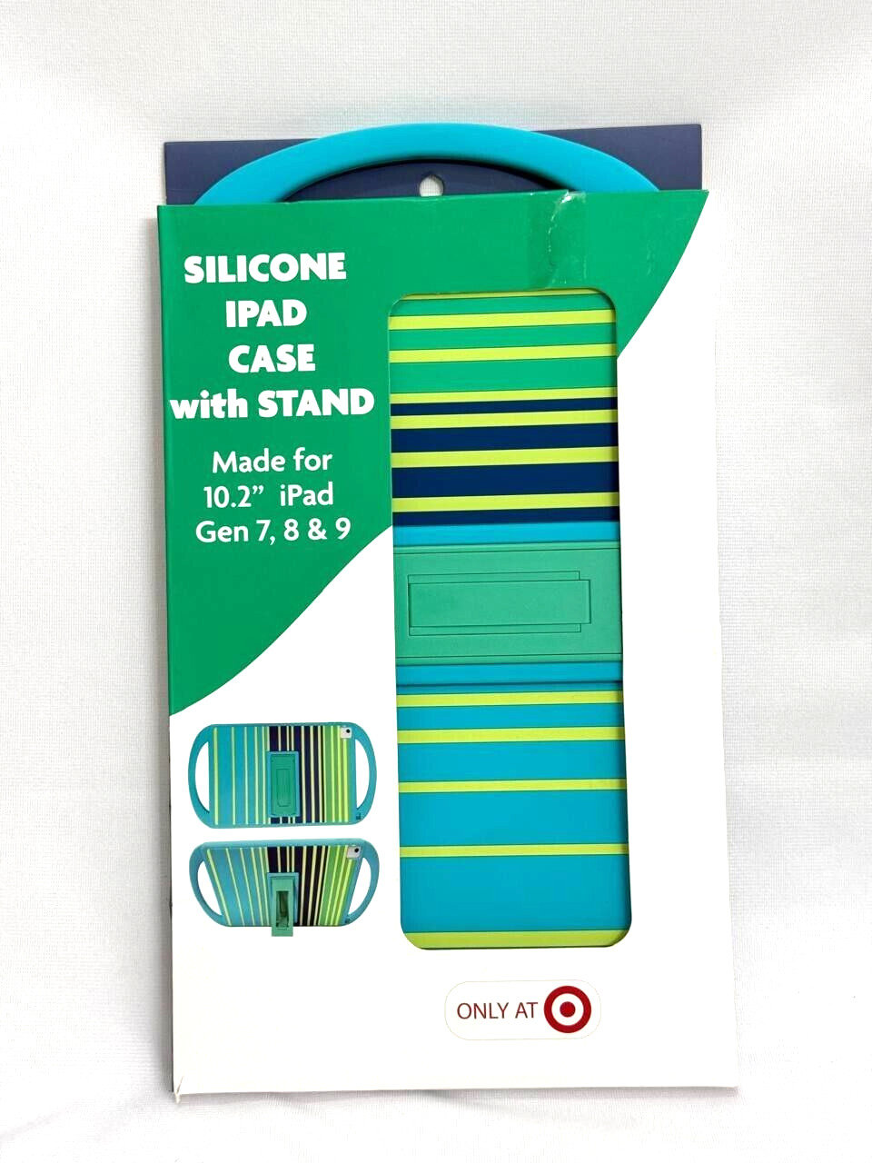 Komar Kids iPad 7th 8th 9th Gen 10.2"Shockproof Silicone Case Cover With Stand