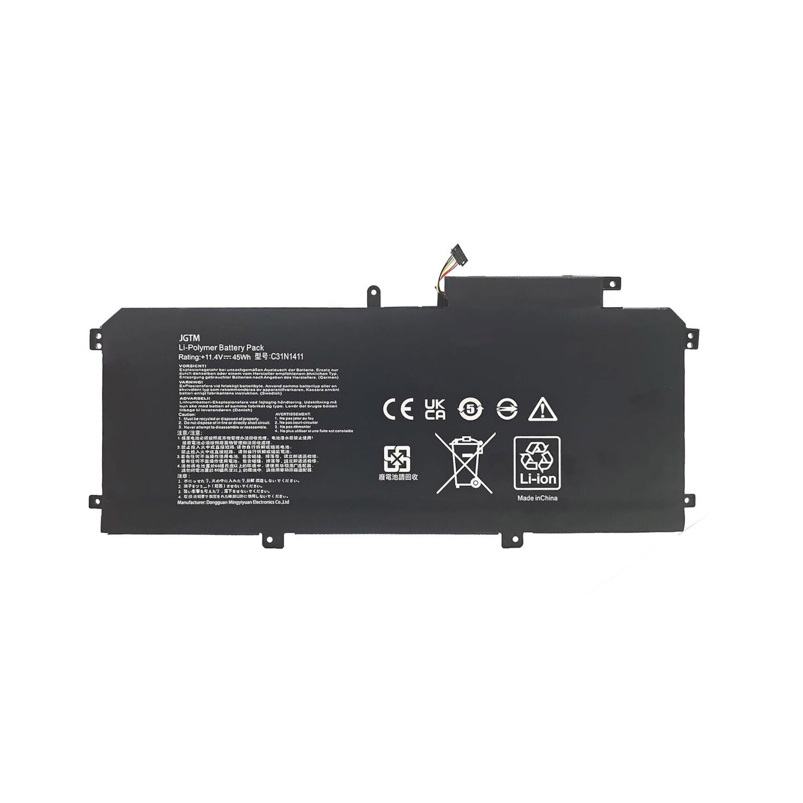 C31N1411 Battery For ASUS Zenbook UX305 UX305L UX305F UX305C Laptop 45Wh 11.4V