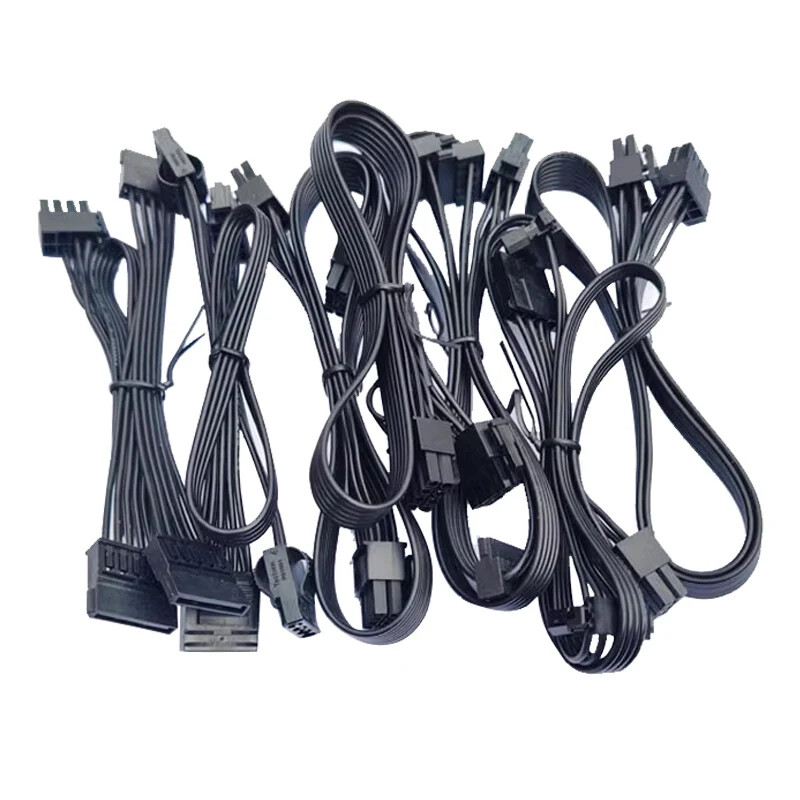 SATA IDE Molex Power Cable for Segotep AM650 750 850W 600 Tomahawk BP Series 