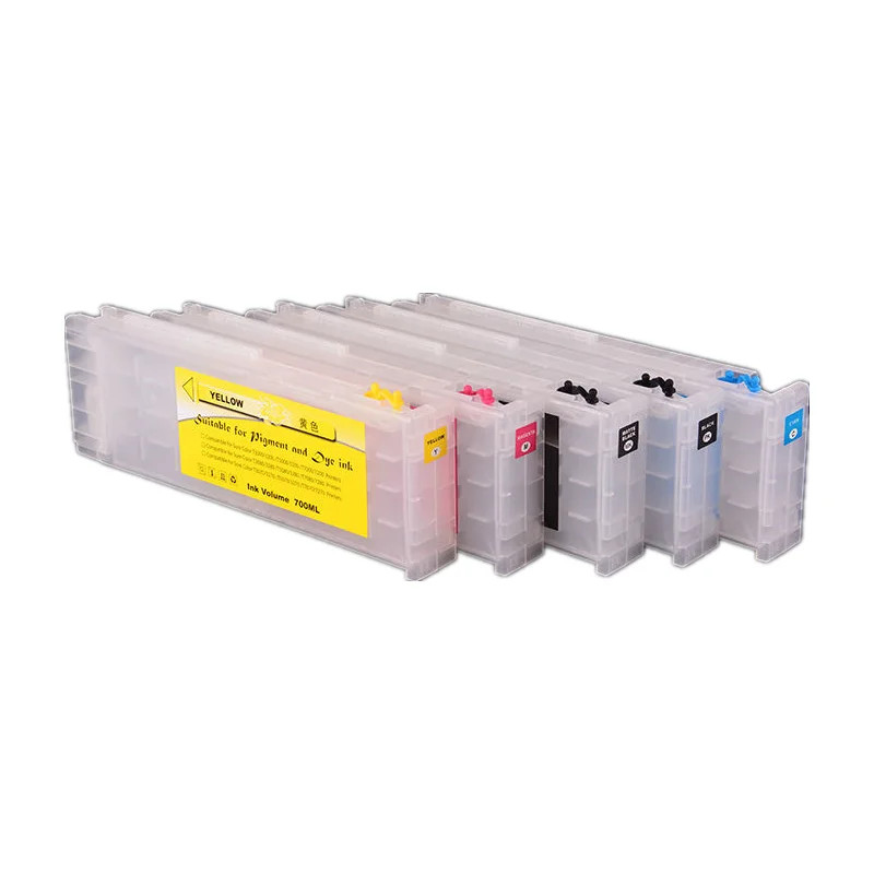 700ml T6941-T6945 Empty Refill Ink Cartridge for Epson SC T3200/5200/7200/3070--