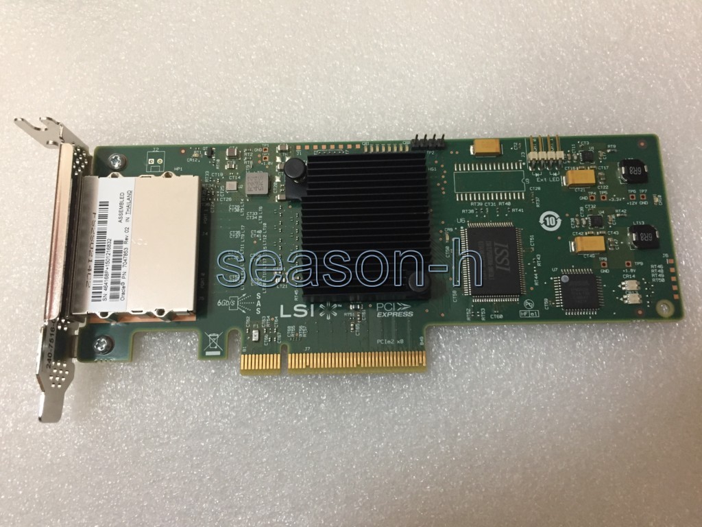 Sun Oracle 7047853 Dual Port 6GB SAS 6Gb/s PCI-E Host Bus Adapter SAS9200-8e