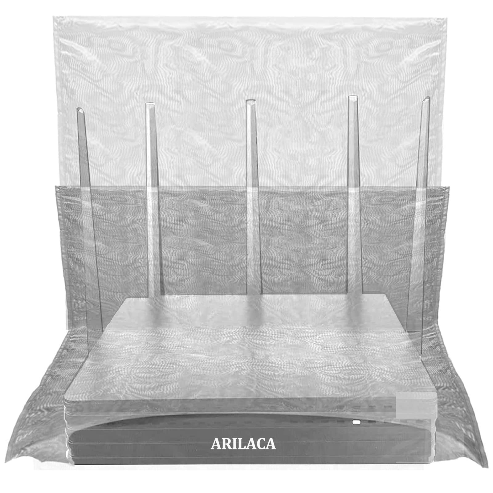 Arilaca Large WiFi Router Cover Faraday Bag E M F Protection WiFi Blocker