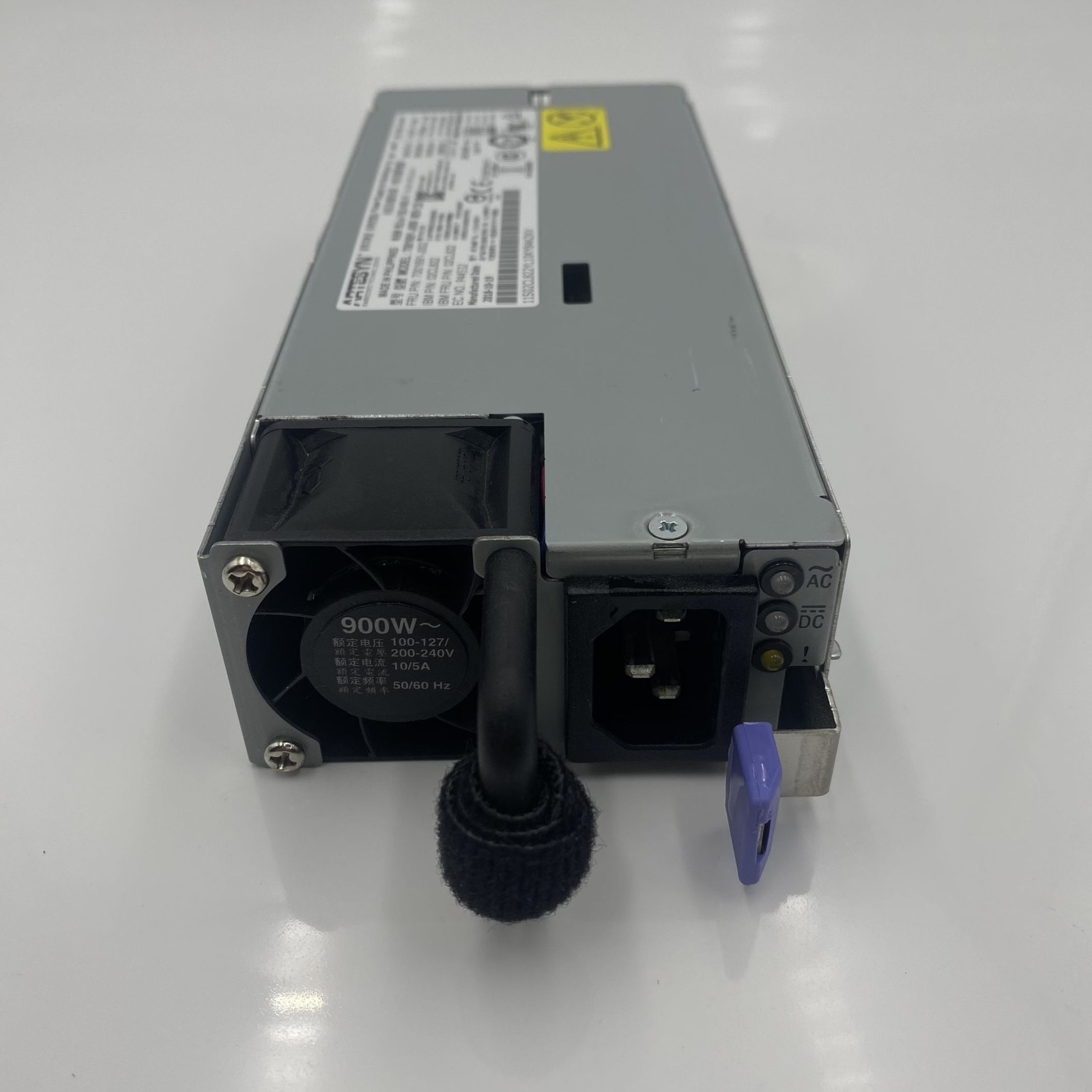 IBM 900 WATT 80 PLUS PLATINUM POWER SUPPLY 00FV929 01AF895 02CL822