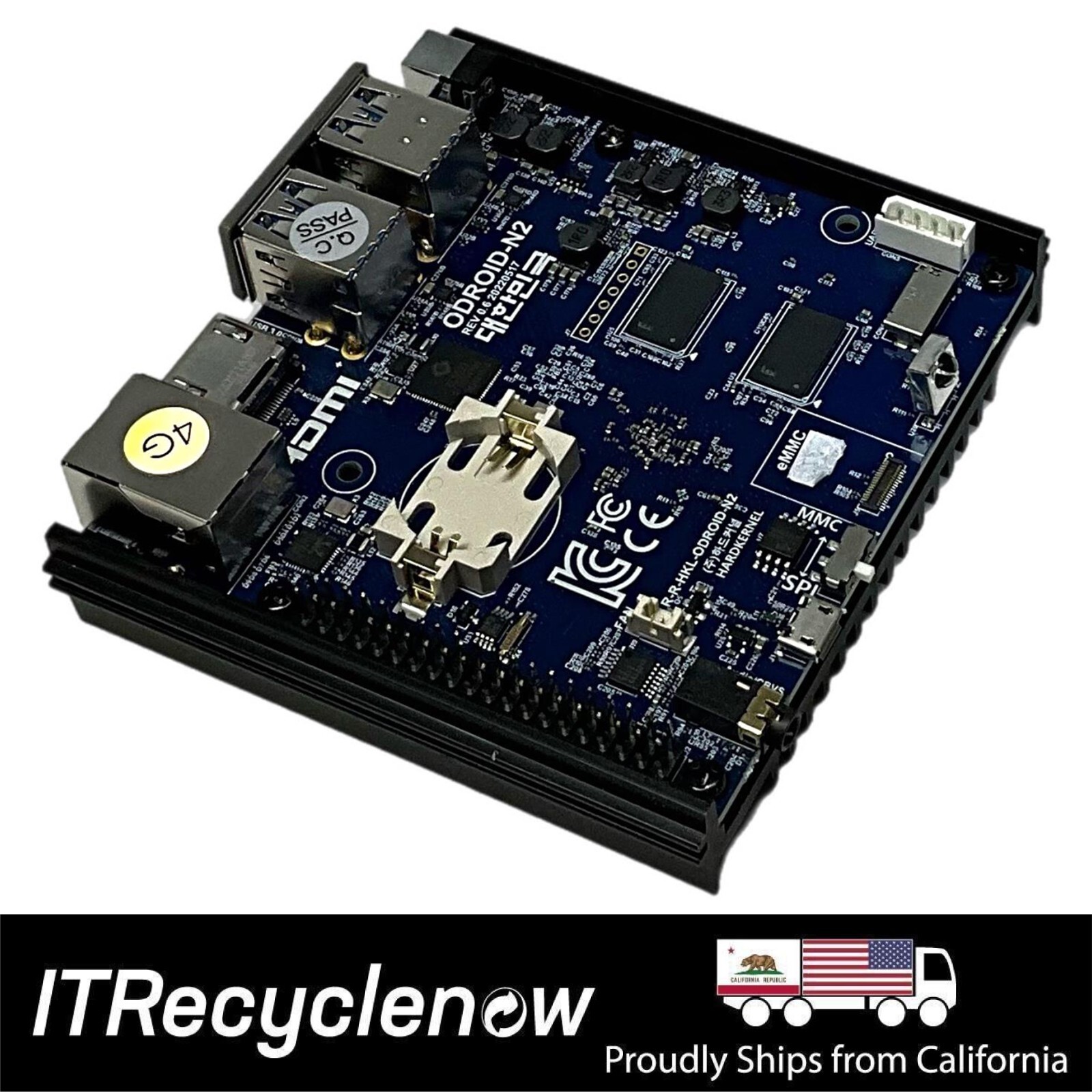 Odroid N2 ARM 6 Core 4GB Low Power 5v Board Android Retro Emulator Hard Kernel