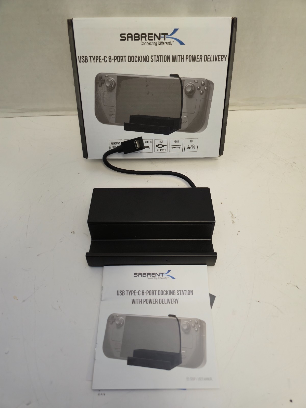 Sabrent USB-C 6-Port Docking Station with Power Delivery