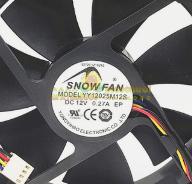 1PCS NEW SNOWFAN YY12025M12S Computer Power Supply Chassis Cooling Fan