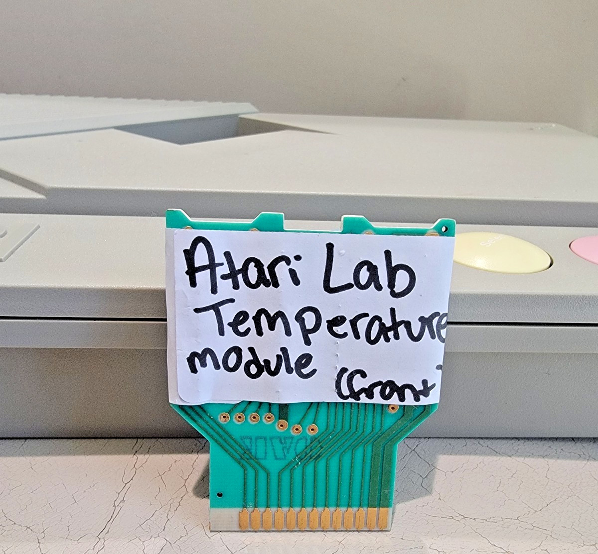 AtariLab Temperature Module; 400/800/XE; Cartridge No Case