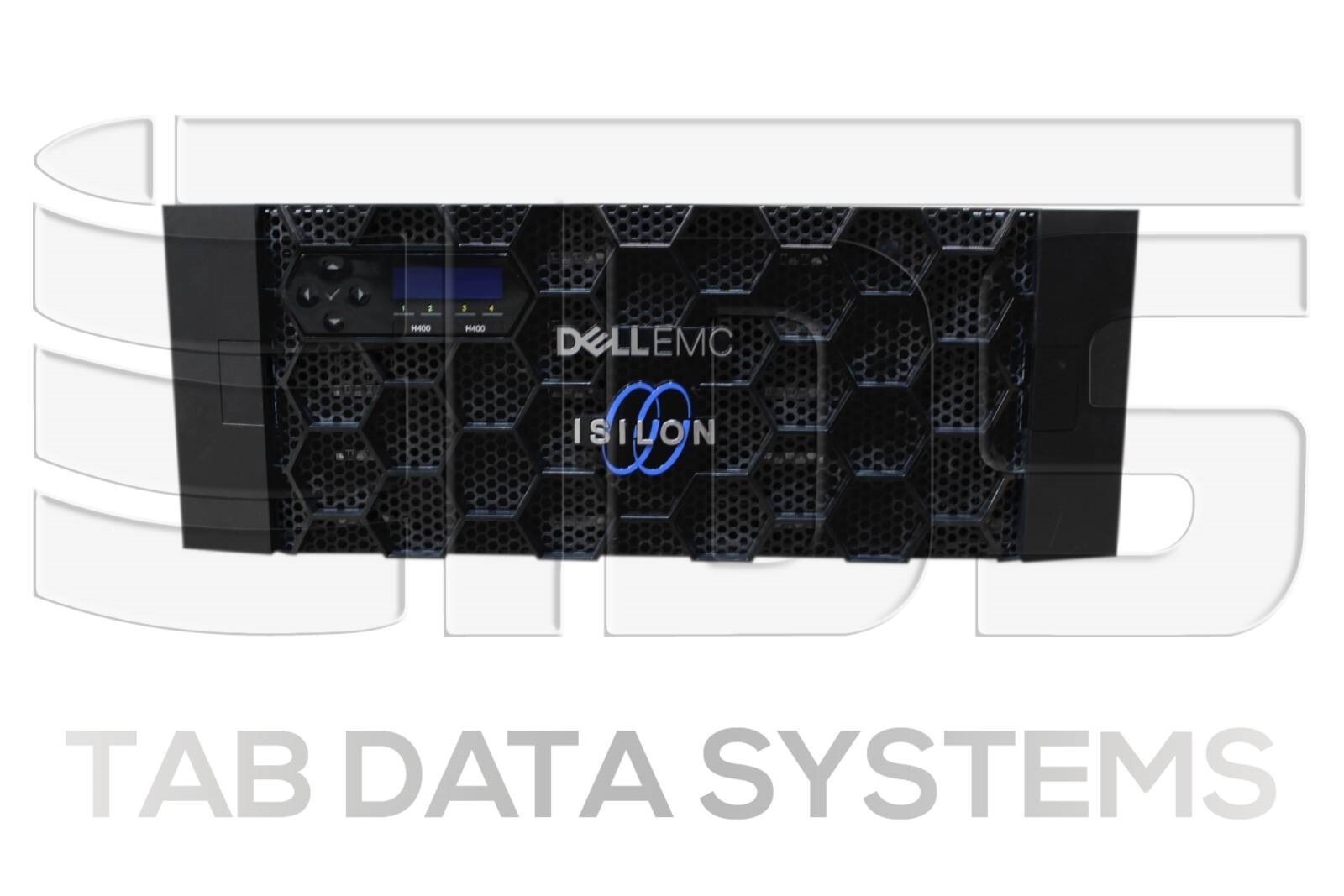 EMC Isilon H400 w/ 2x IH400-E-8T-1.6T Encrypted 30x 8TB SED HDD 2x 1.6TB SED SSD
