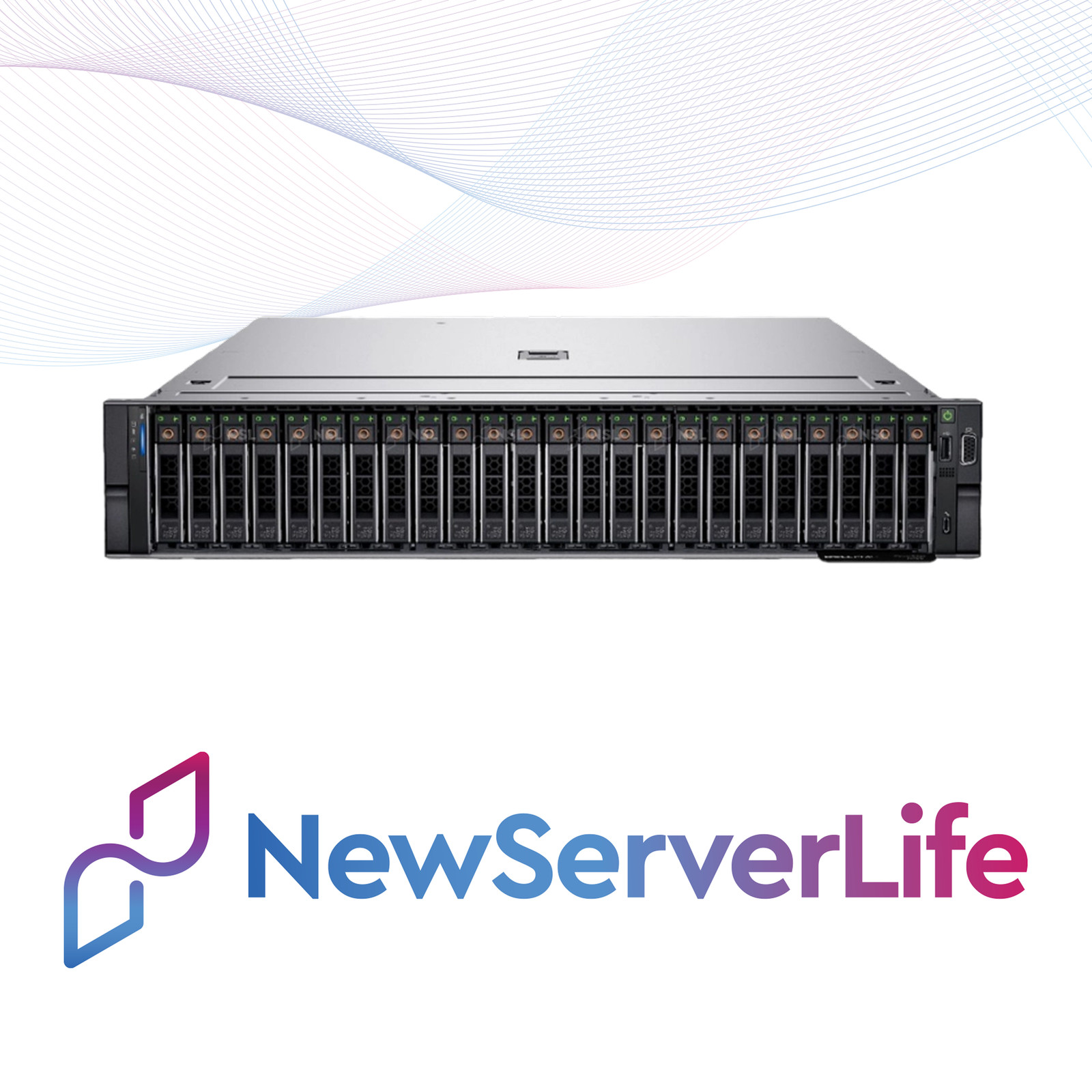 DELL R750 16SFF 8NVME 2x Gold 6354 3GHz =36C 64GB HBA355i 4x1Gb Server