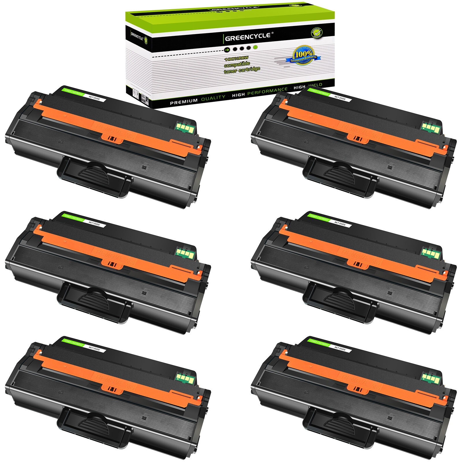 6PK MLT-D103L Toner Fits for Samsung 103L SCX-4727FD 4727HD 4728FW 4728HN 4729FD