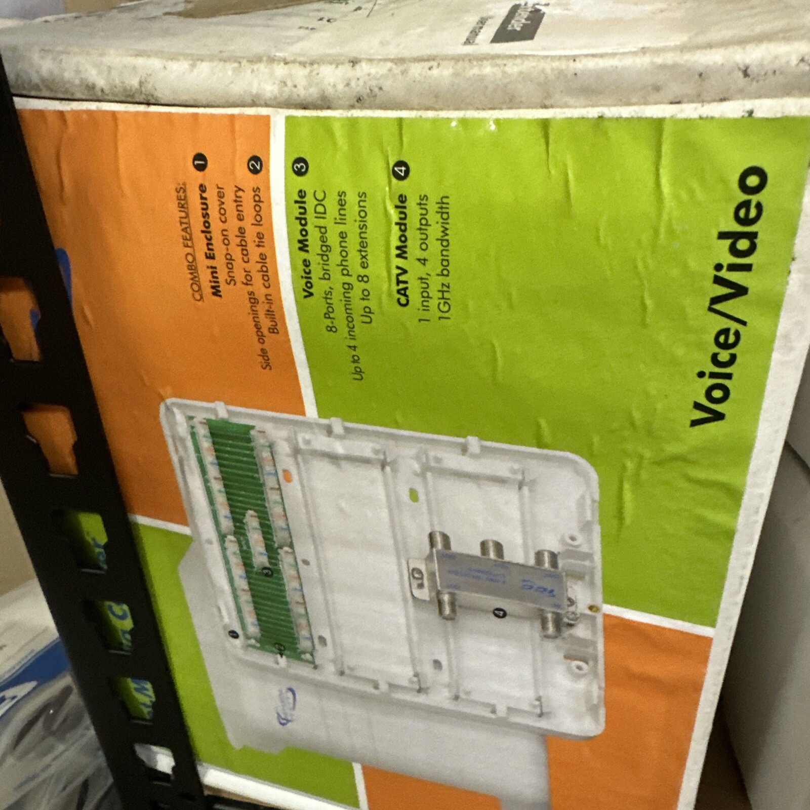 Icc Icrdsmmbd1 Combo Net Media Center Mini Voc/vid