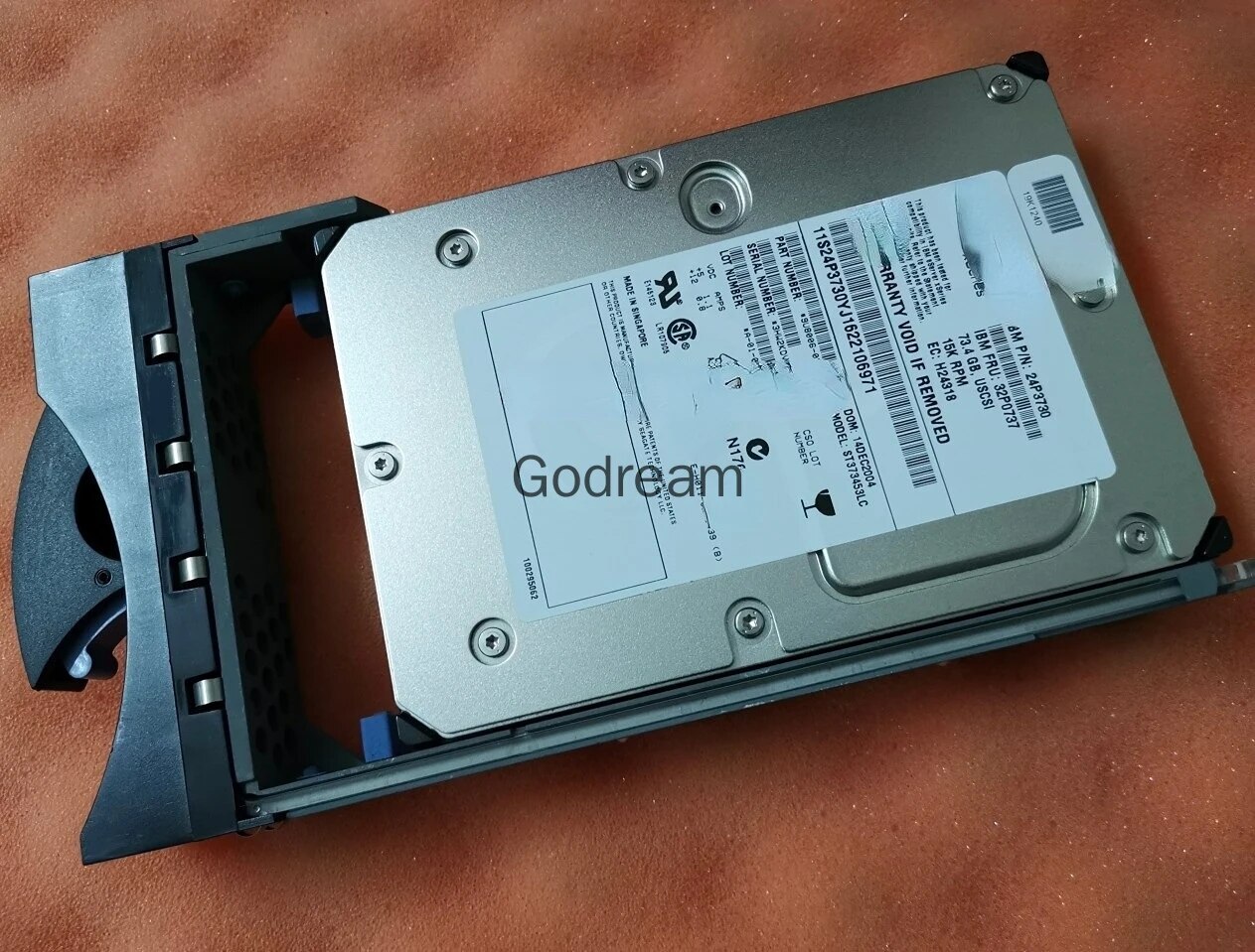 For IBM 73.4G 15K U320 SCSI server hard disk 32P0737 24P3730 32P0735