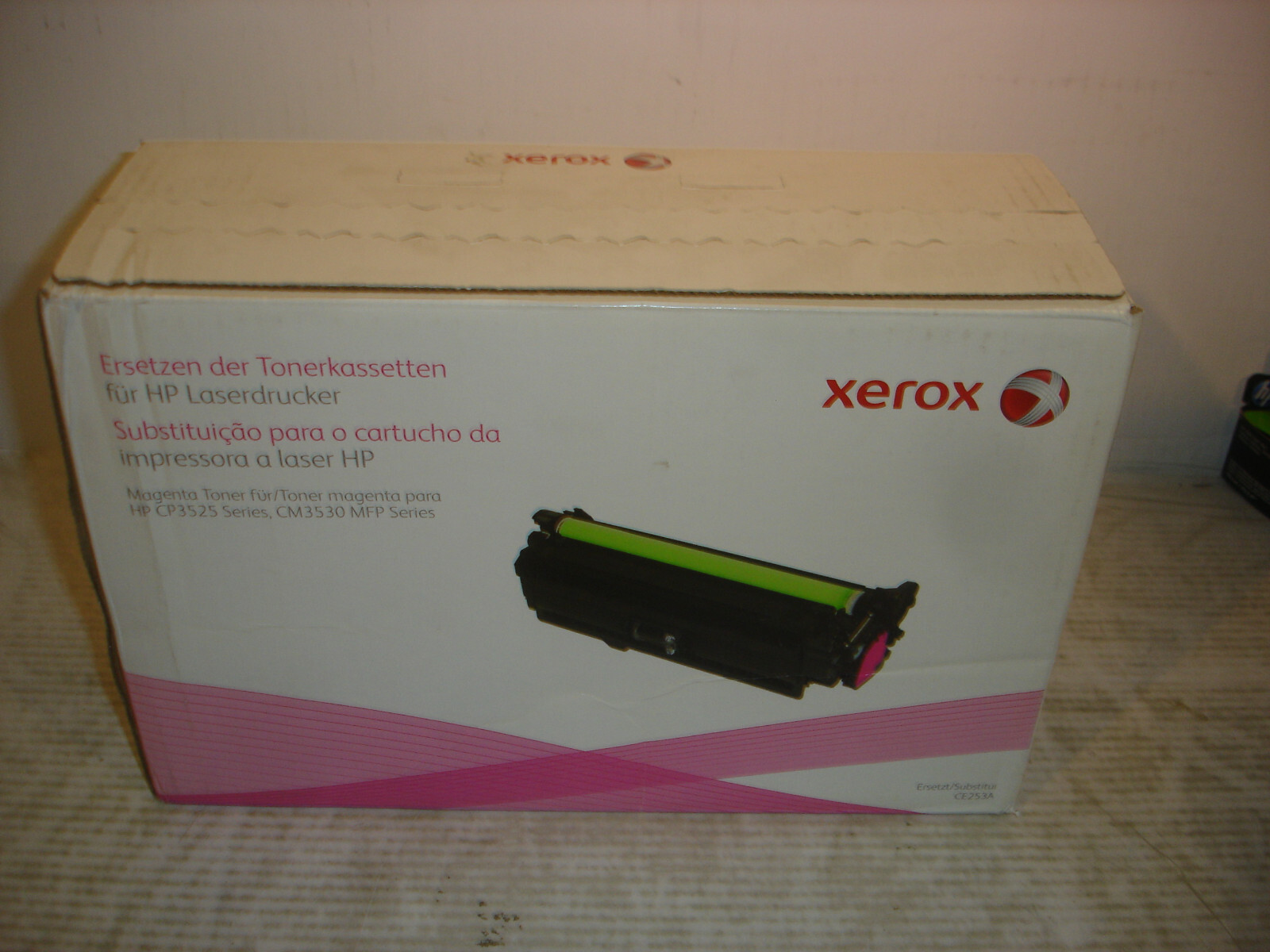 Xerox Brand Compatible LaserJet CP3525/CM3530 Magenta CE253A Toner 106R01586