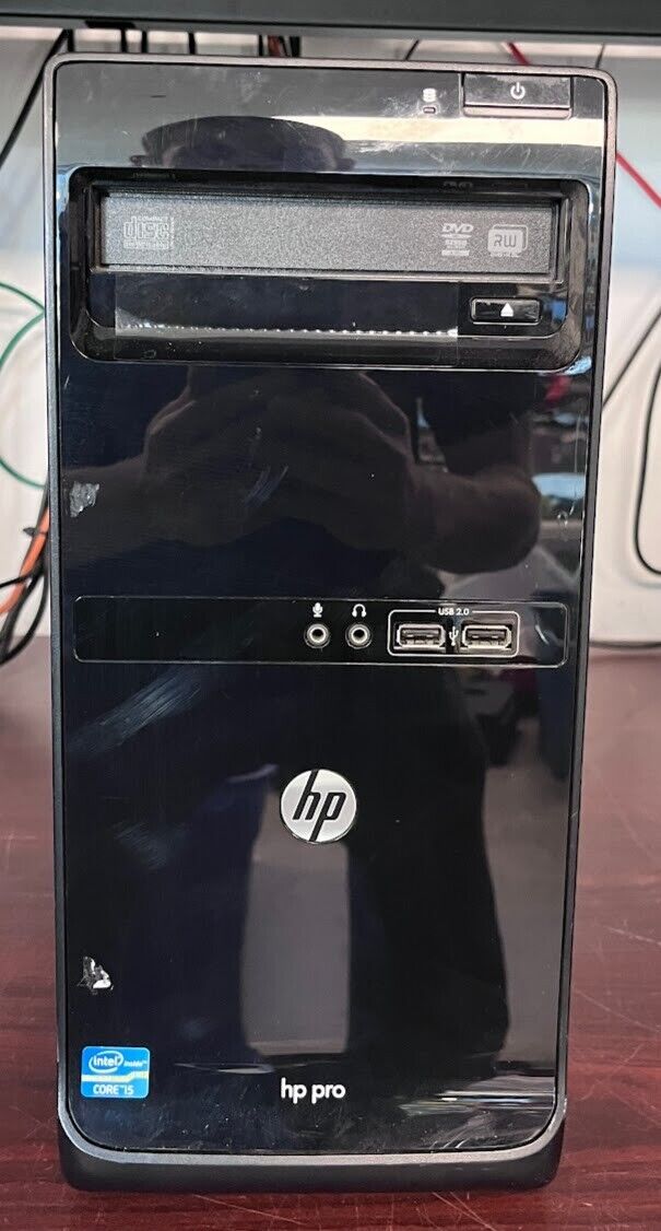 HP Pro 3500 Series MT Intel Core i5-3470 3.20GHz 8GB 500GB HDD Win10Pro #27