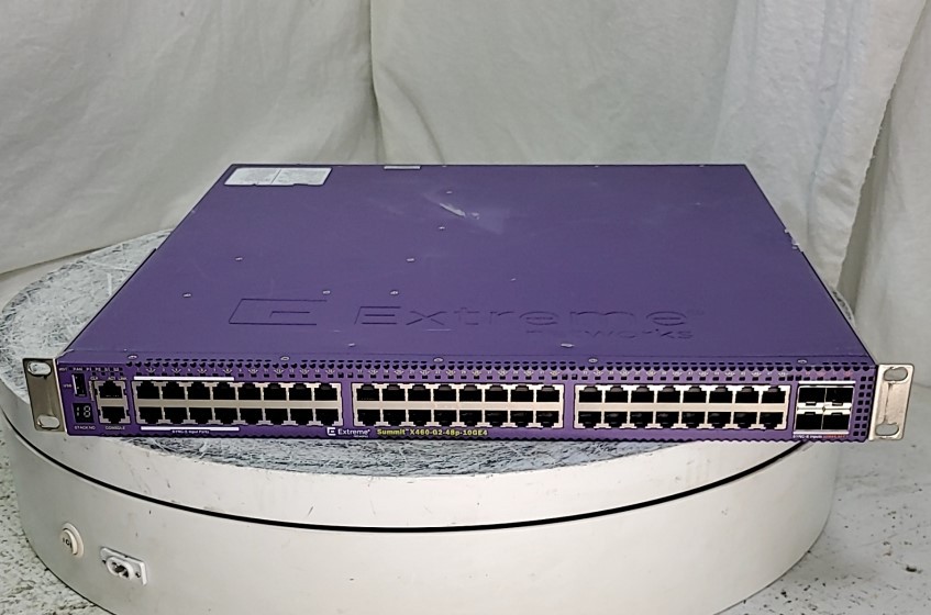 EXTREME NETWORKS X450-G2-48P-10GE4 Network Switch 48-port SEE NOTES