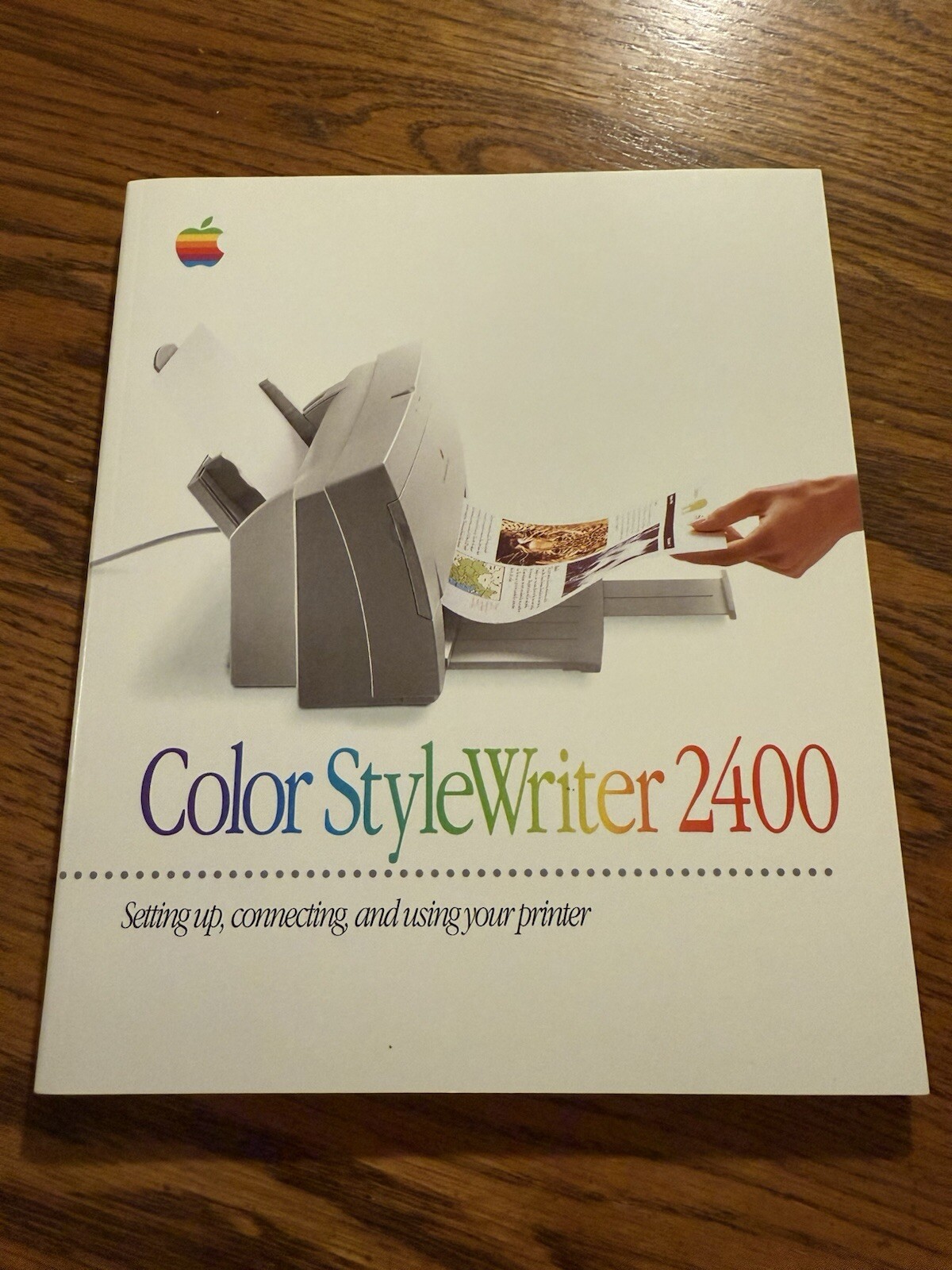 Apple Color StyleWriter 2400 Set-up and User’s Guide 1995