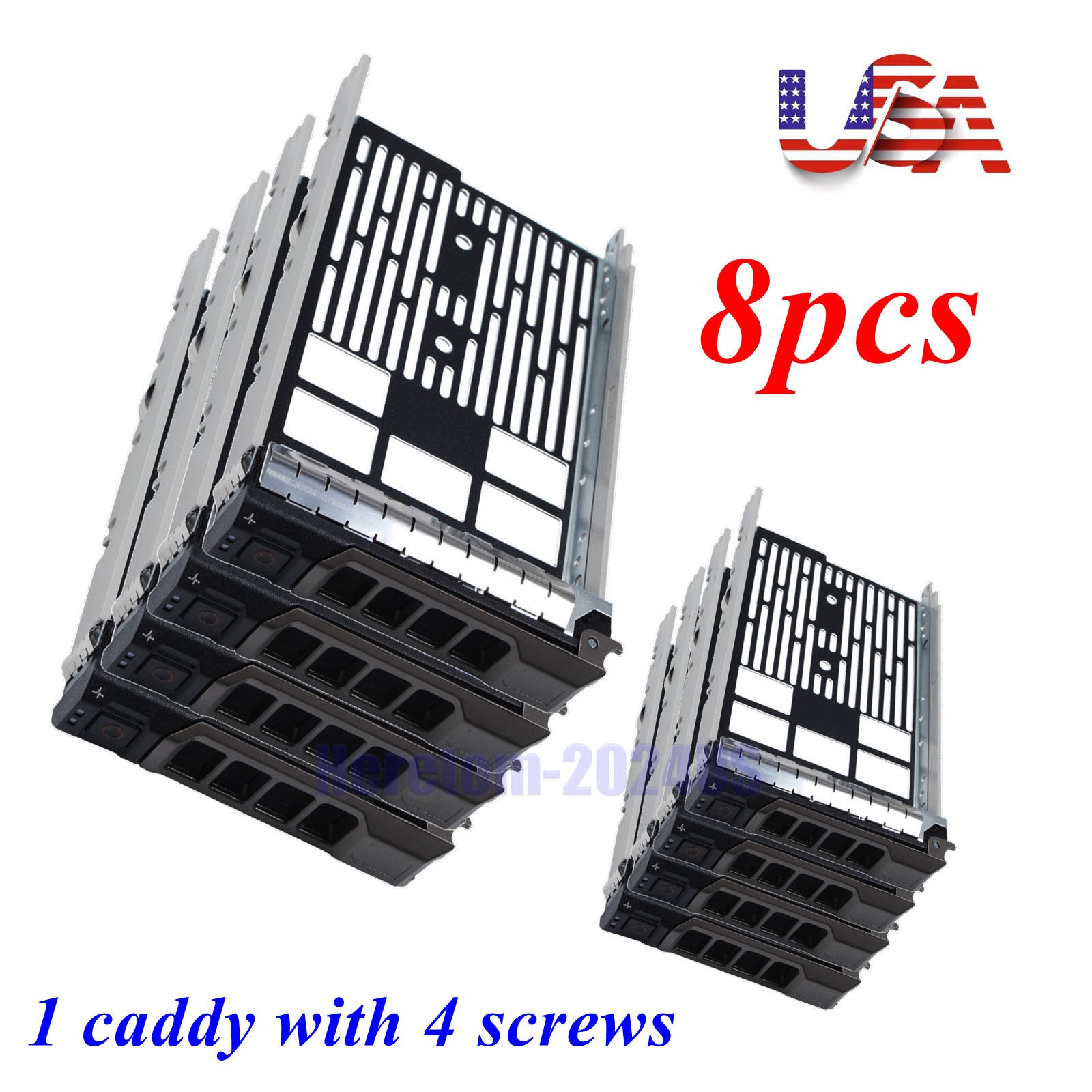 New For Dell R730 R430 R530 T430 MD1400 3.5" KG1CH 0KG1CH Hard Drive Tray Caddy