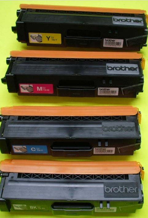 4 X Genuine  Brother Color Toner Cartridges HL-L8250 HL-L8350 MFC-L8600 TN-331