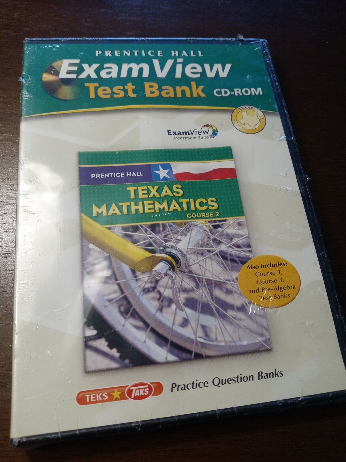 Prentice Hall Texas Mathematics Course 2 Exam View Test Bank CD-ROM