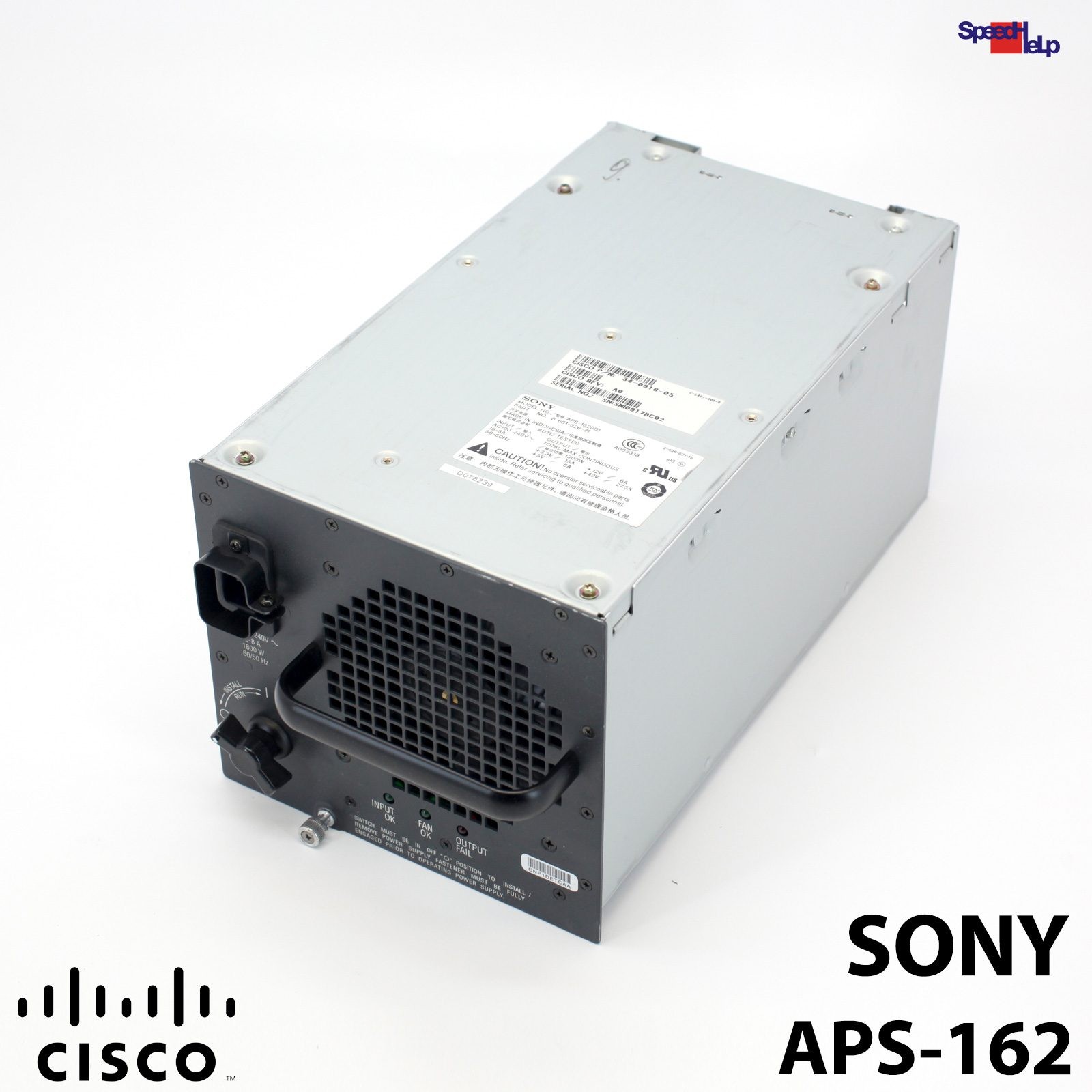 SONY APS-162 8-681-326-21 POWER SUPPLY PSU 1300W CISCO SYSTEM CATALYST