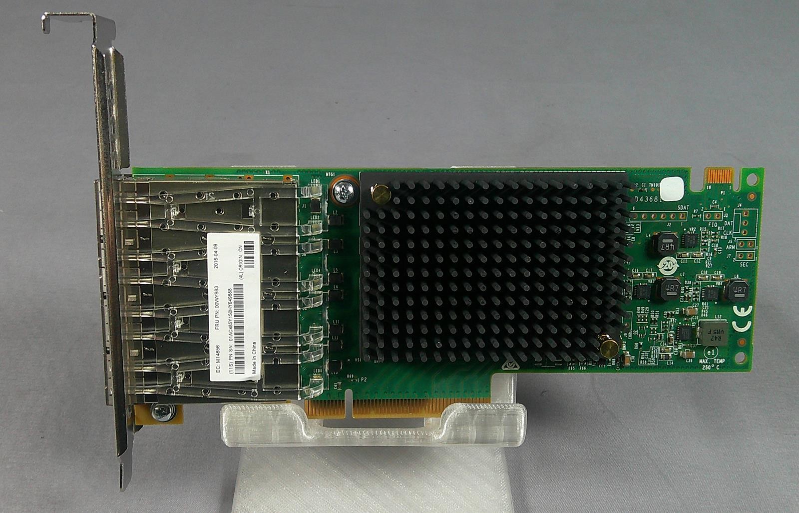 IBM LPE31004 Quad Port 16Gb Fibre Channel PCIe HBA Adapter ***Used Good***