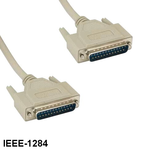 15 feet IEEE-1284 Bi-Directional DB25 Parallel Cable Printer Scanner Male/Male
