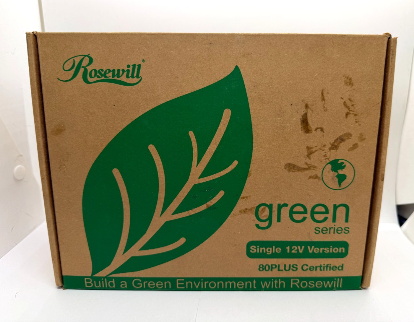 Rosewill Green series 530W Power Supply / 80 Plus / Model: RG530-S12 Open Box