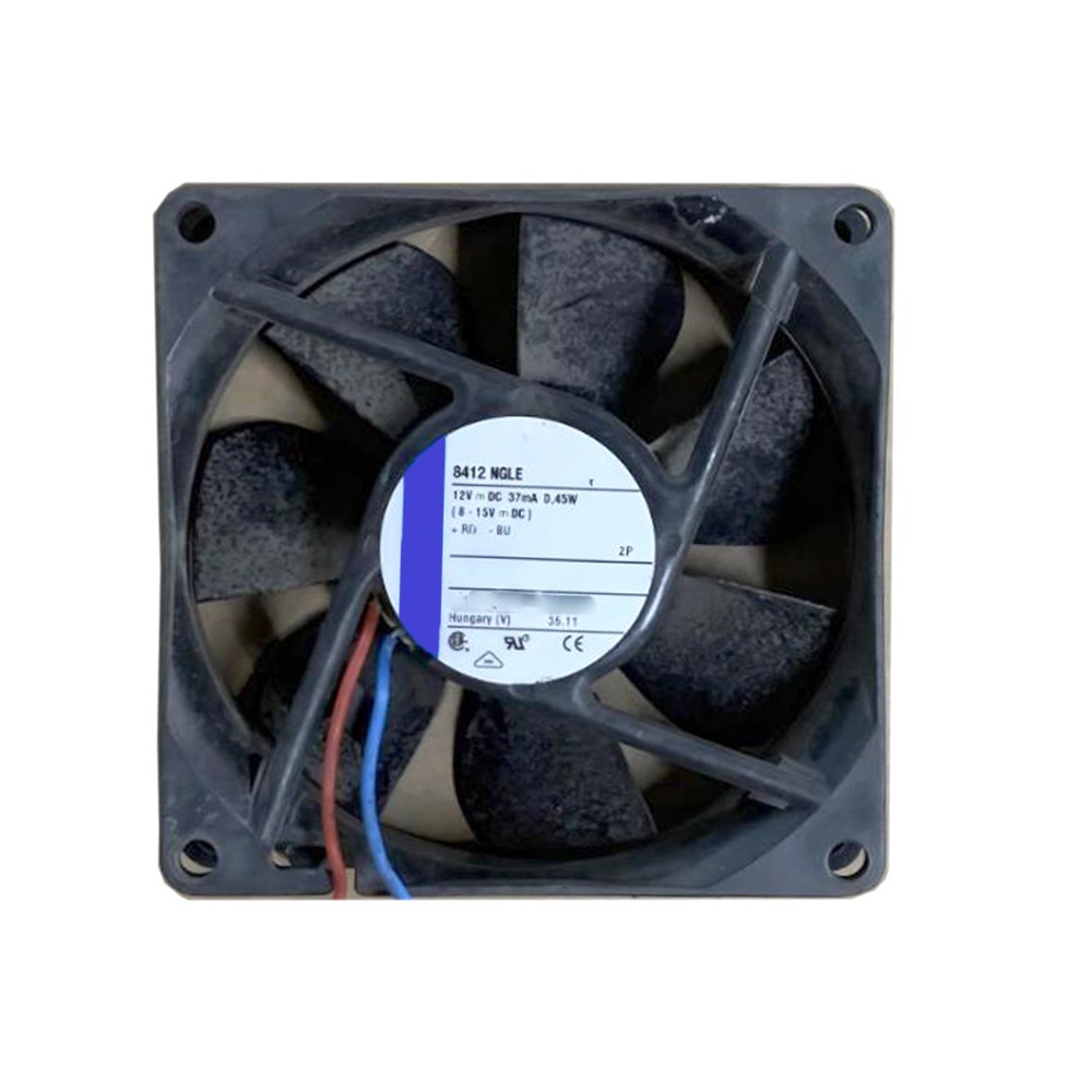 Cooling Fan For Ebmpapst 8412 NGLE DC12V 37mA 0.45W 2Lines New