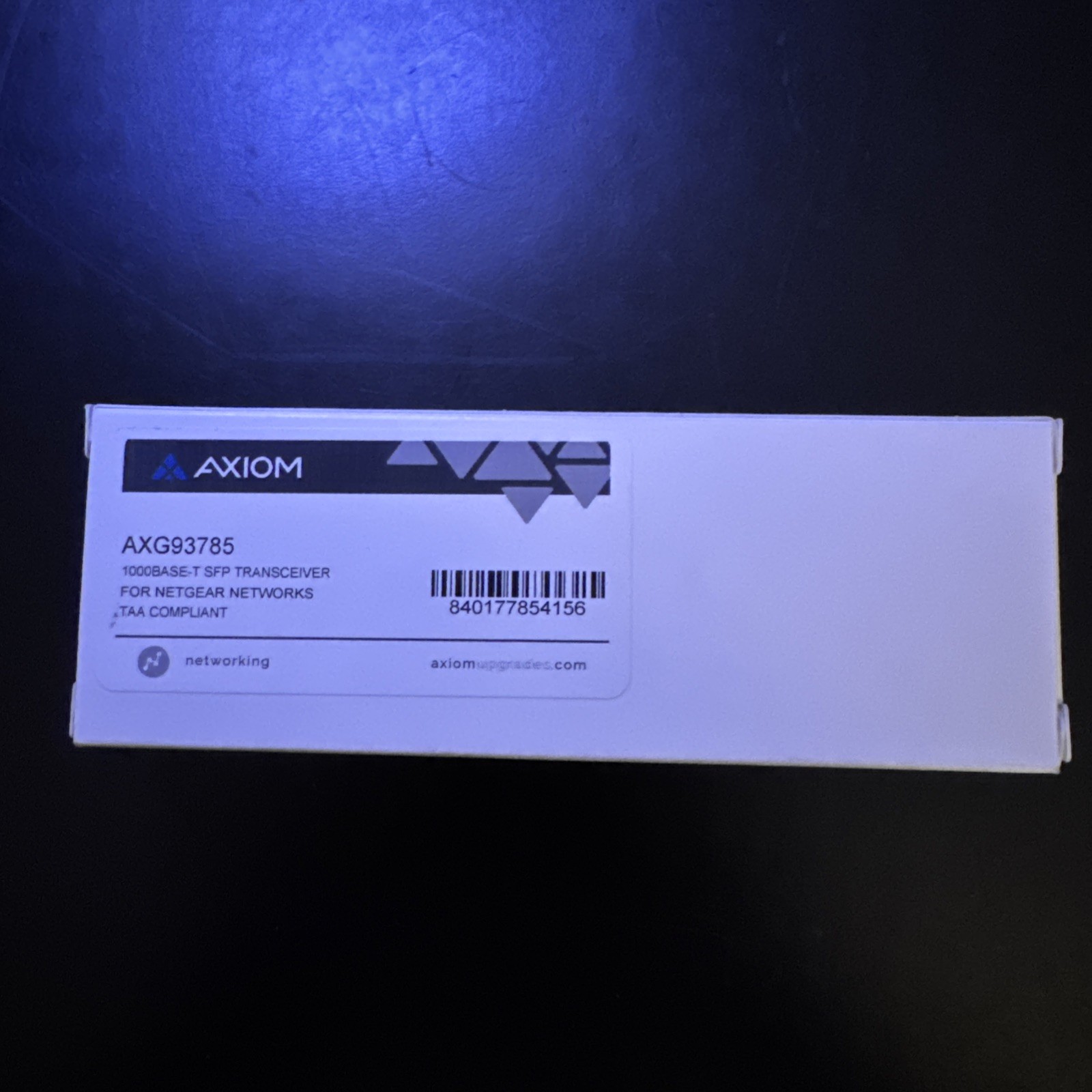 Axiom Memory - AXG93785 - Axiom 1000Base-T SFP Transceiver for Netgear - AGM734