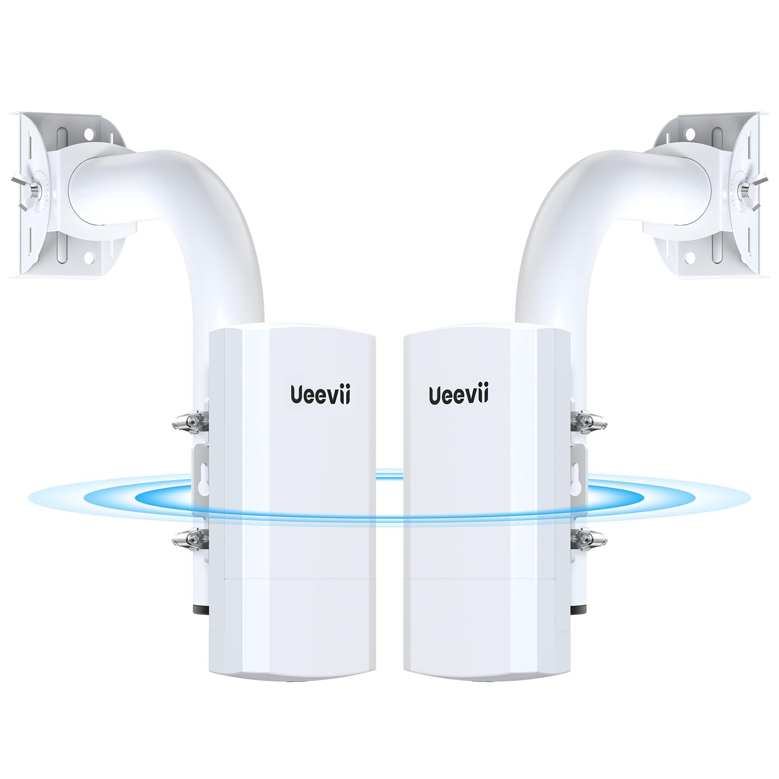 UeeVii 2.4G Point to Point Wireless Bridge with 2 Bracket