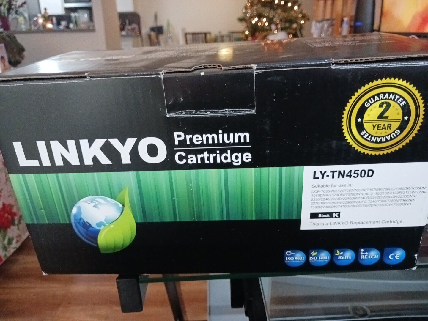 NEW Linkyo Premium Cartridge Black LY-TN450D