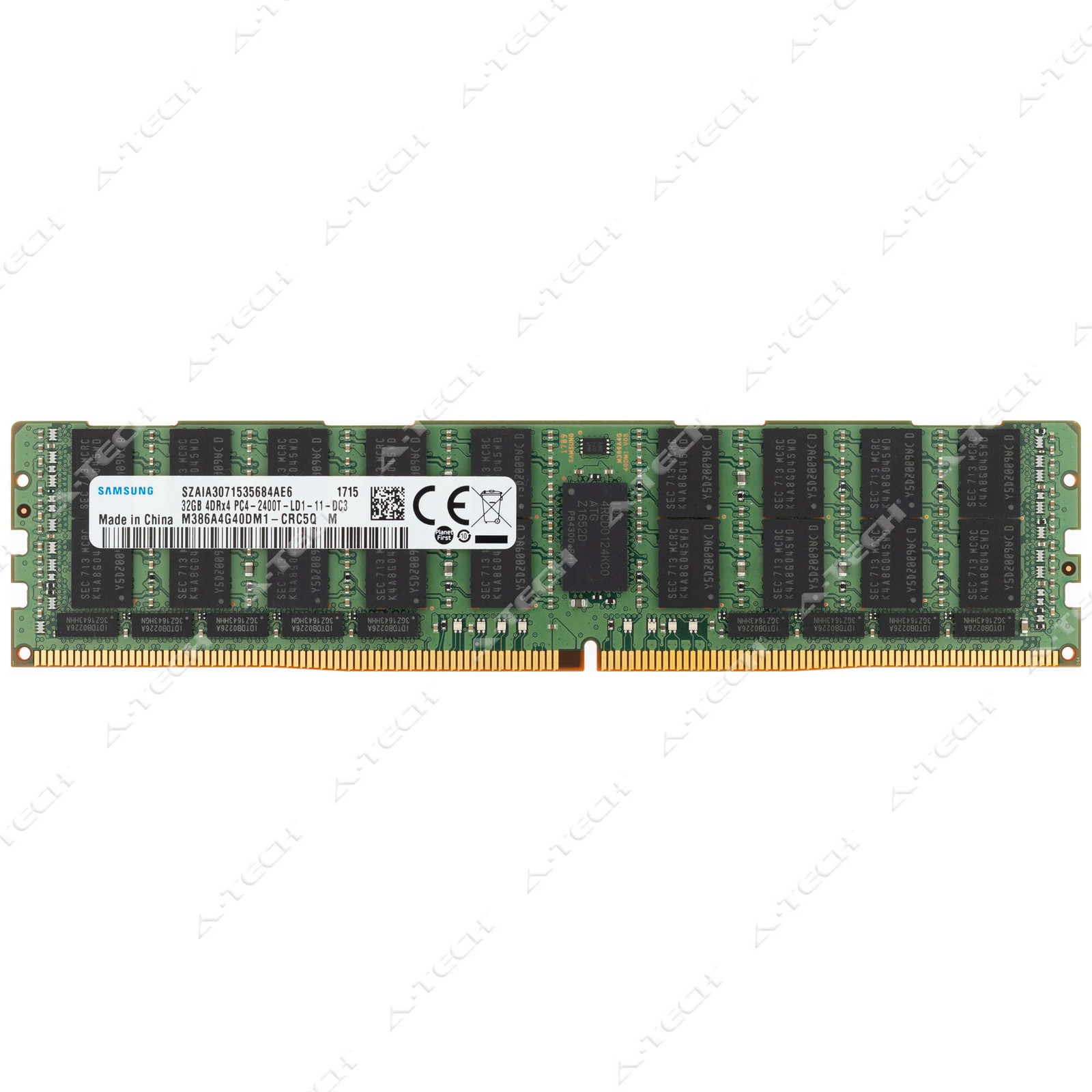 Samsung 32GB DDR4-2400 PC4-19200 ECC LRDIMM Server Memory RAM M386A4G40DM1-CRC