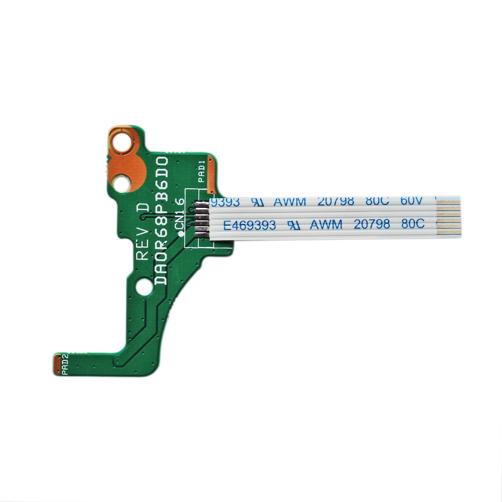 HP Pavilion 17-e013NR 17-e014NR 17-e016DX 17-e017CL Power Button Board Cable cn