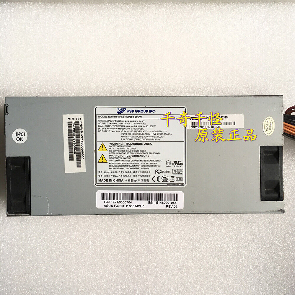 1pc FSP350-60EVF Industrial Control 1U Power Supply
