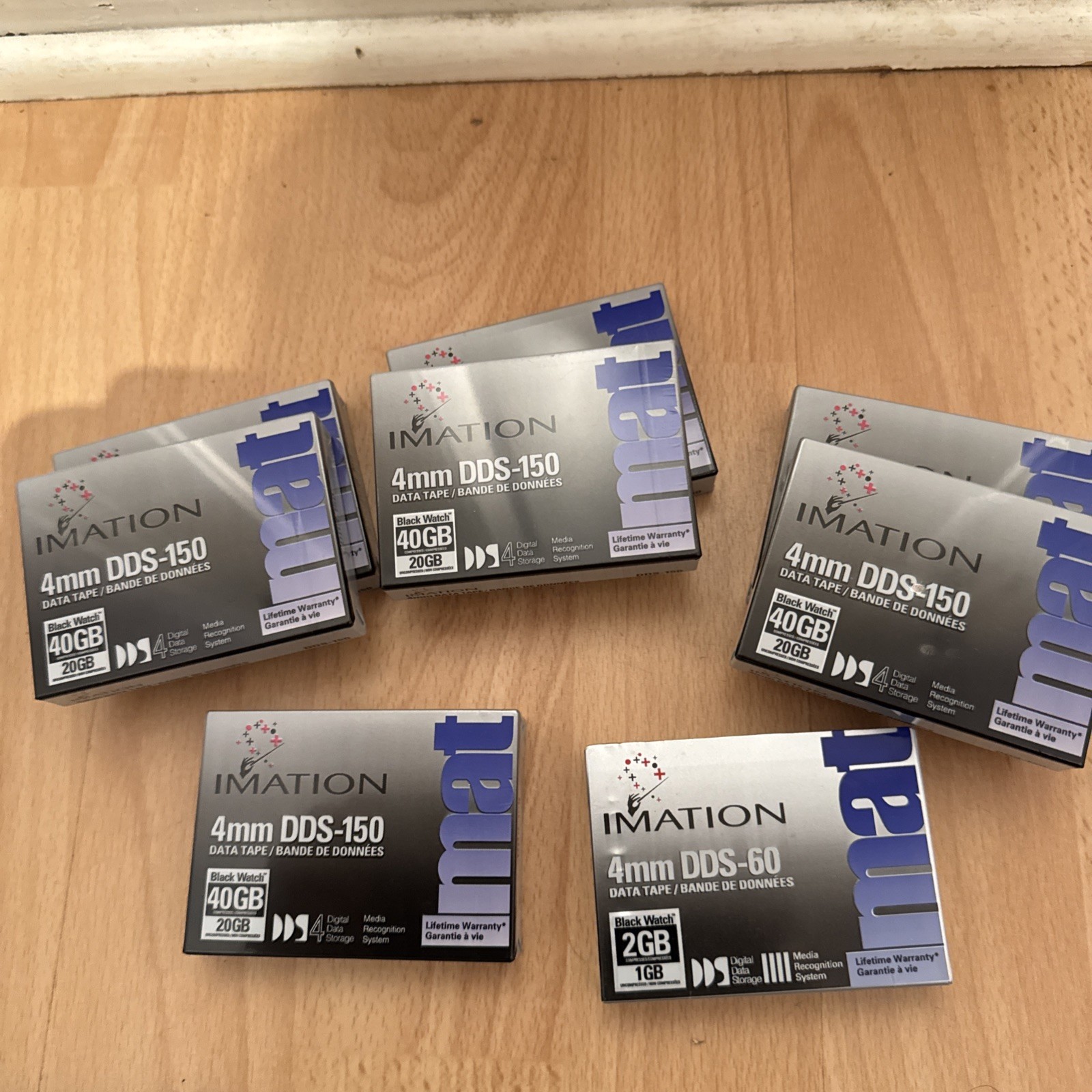 SEALED BRAND NEW Imation 4MM DDS-150 Data Tape 40GB Compressed 20GBUNcompressed
