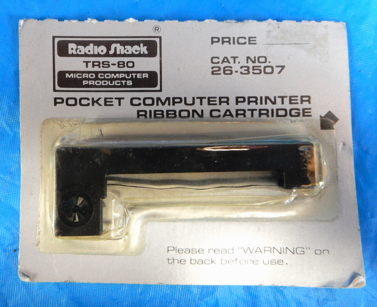 NOS Radio Shack TSR-80 Micro Computer: POCKET COMPUTER PRINTER RIBBON CARTRIDGE