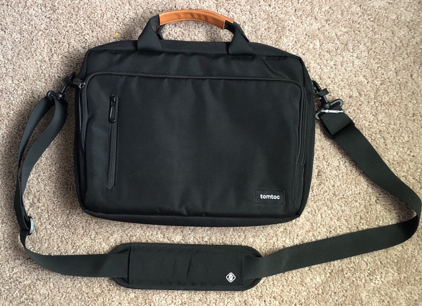 Tomtoc Laptop Messenger Bag Protective Shoulder Strap