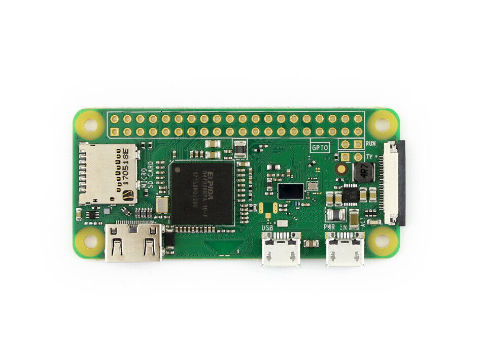 Raspberry Pi Zero W Kit with Waveshare Accessory, Built-in WiFi and Bluetooth