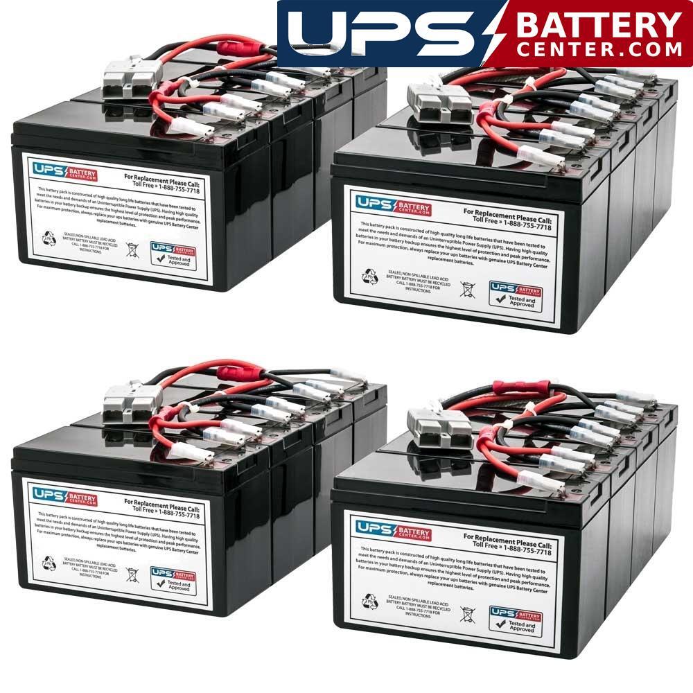 APC Dell Smart-UPS 5000VA RM 7U DL5000R5XLTFMR Compatible Replacement Battery Pa