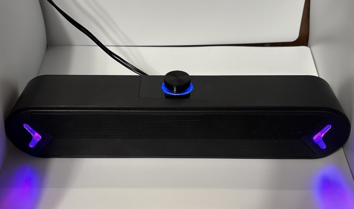 LENRUE- Wired USB-Powered Computer Speaker/A39 Pro-1 (Black)