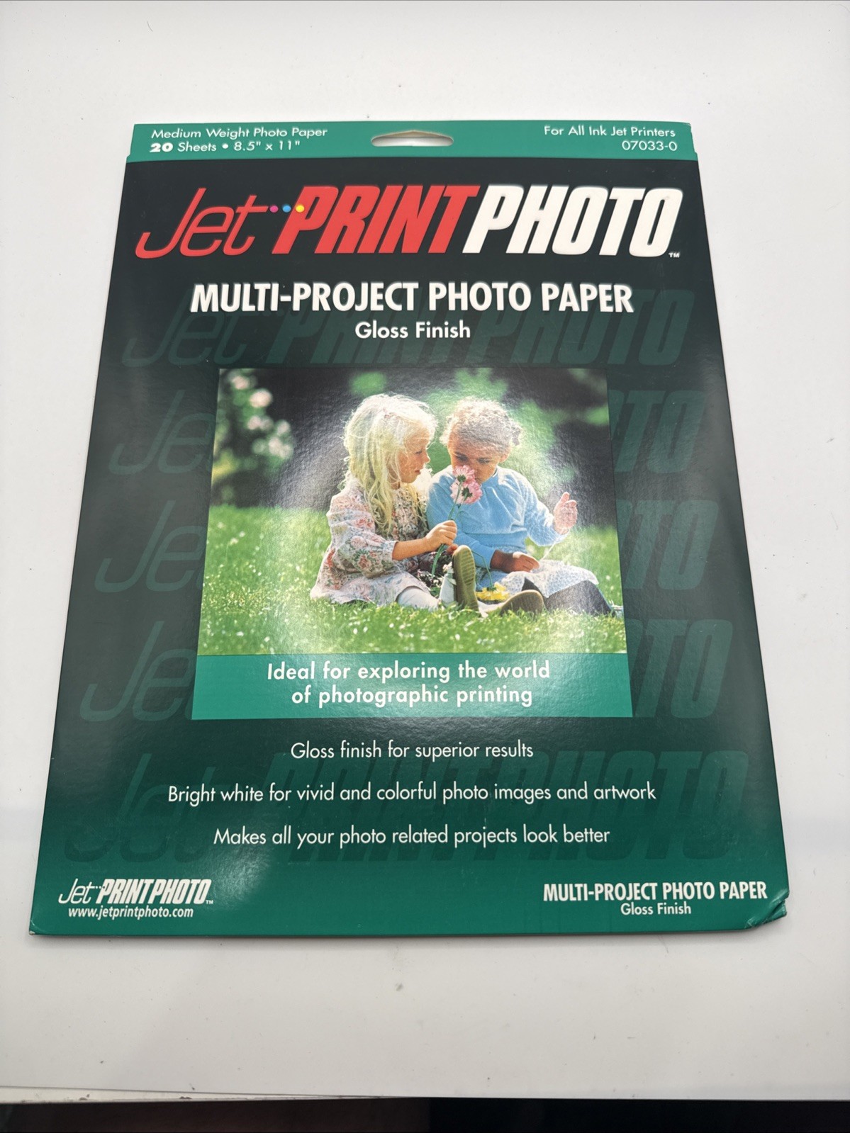 Jet Print Photo Muti-Project Paper Gloss Finish Medium 07033-0 Ink Jet Print 20