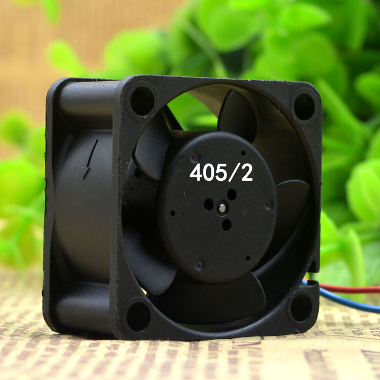 Used and tested EBMPAP TYP405-2 5V 0.85W 4CM 40X40X20MM radiator Cooling Fan