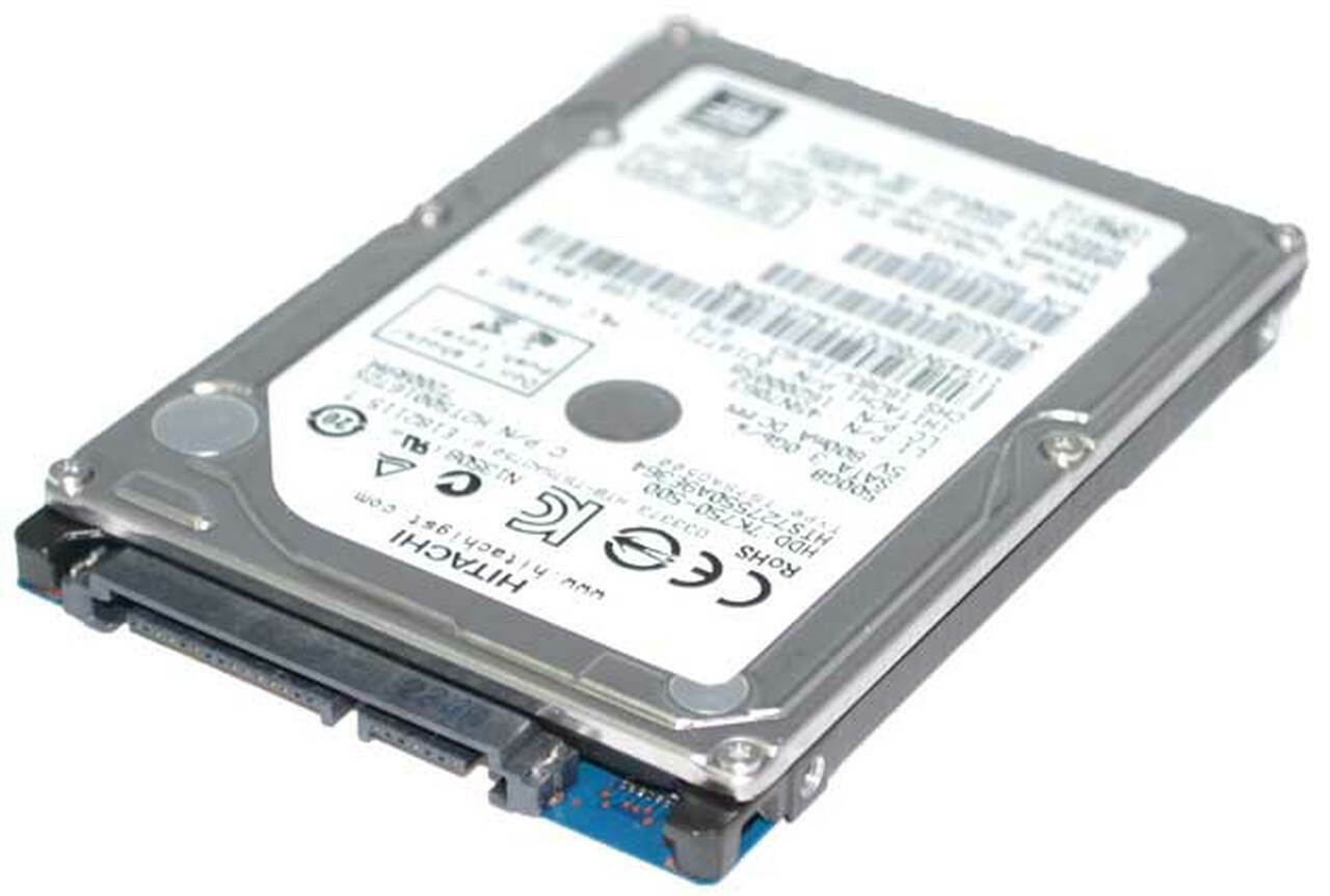 Hitachi H2T500854S 500GB 5.4K RPM 8MB SATA 3.0Gb/s 2.5" Laptop Hard Drive