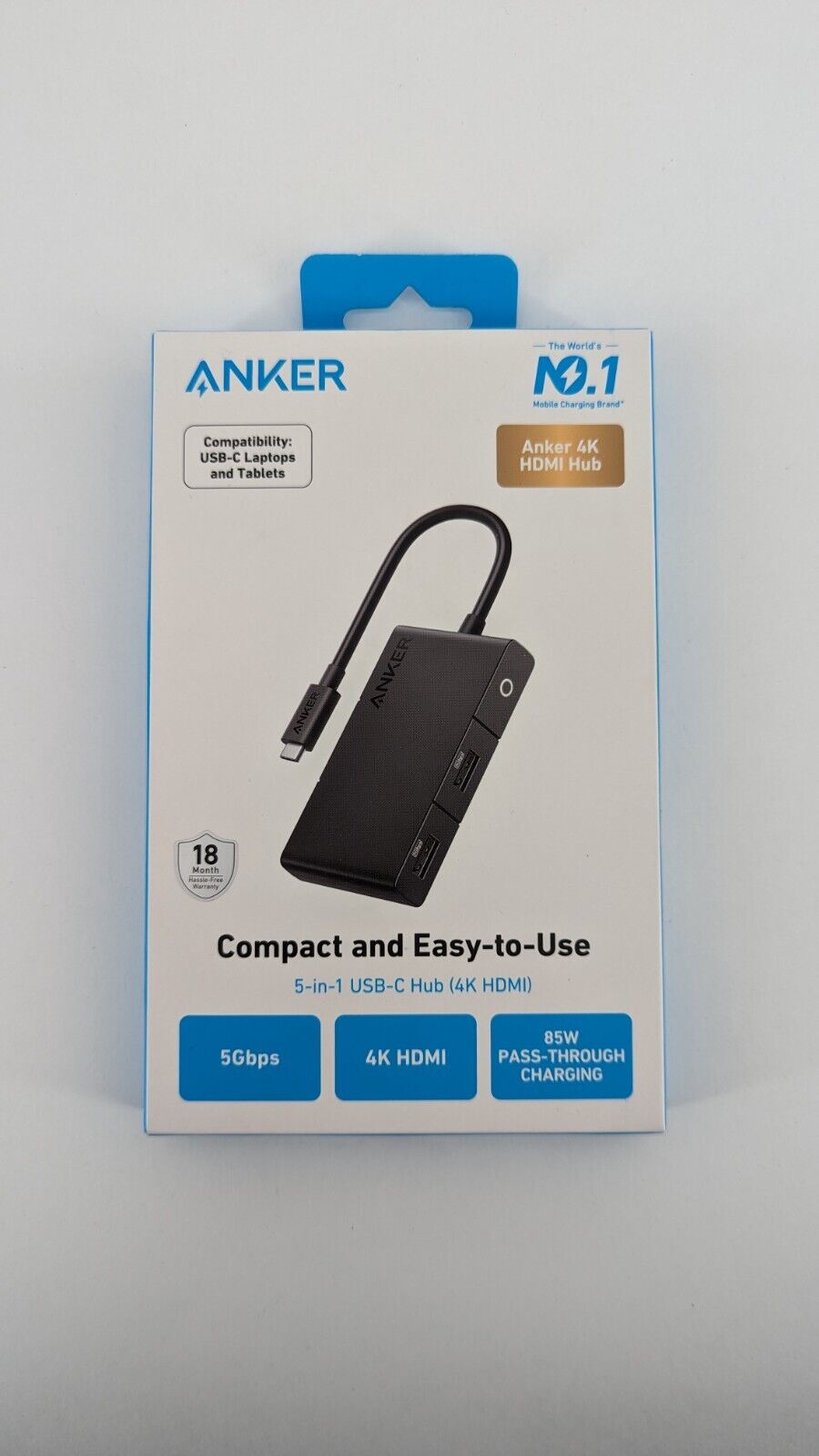 ANKER A8356 5-in-1 USB-C Hub